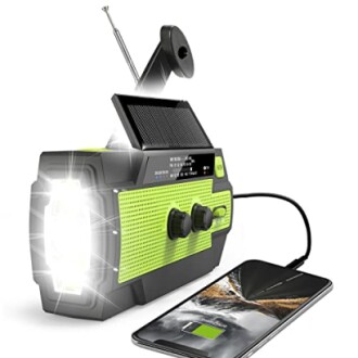 RunningSnail Emergency Crank Weather Radio Review: Best Portable AM/FM/NOAA Radio