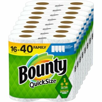 Bounty Quick-Size Paper Towels Review: High Absorbent Household Essential